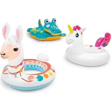 INTEX 59221 HAYVAN BAŞLI SİMİT 81*86*107 CM