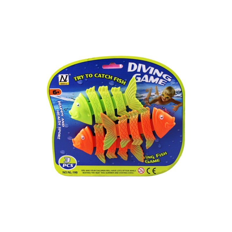 HAVUZ OYUNU İSKELET BALIKLAR 3'LÜ CY-A160X