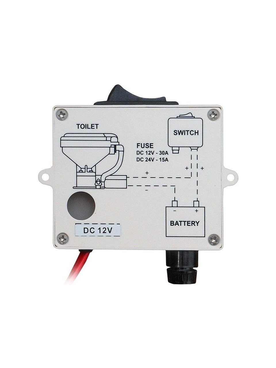 12V TUVALET SWİTCHİ - TMC