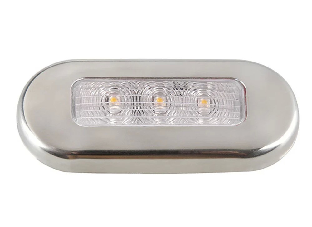 12V 6LED BEYAZ BASAMAK LAMBASI