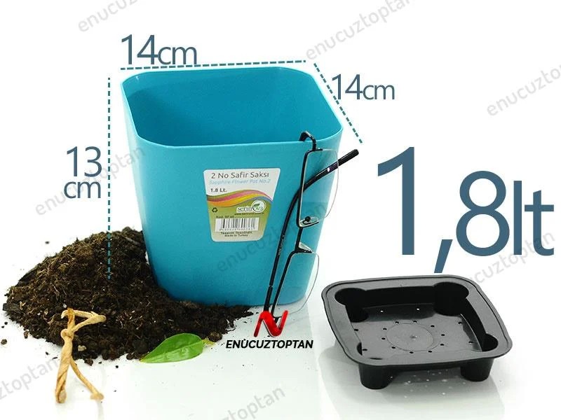 SAFİR SAKSI GÖVDE 1 NO  GokMavi