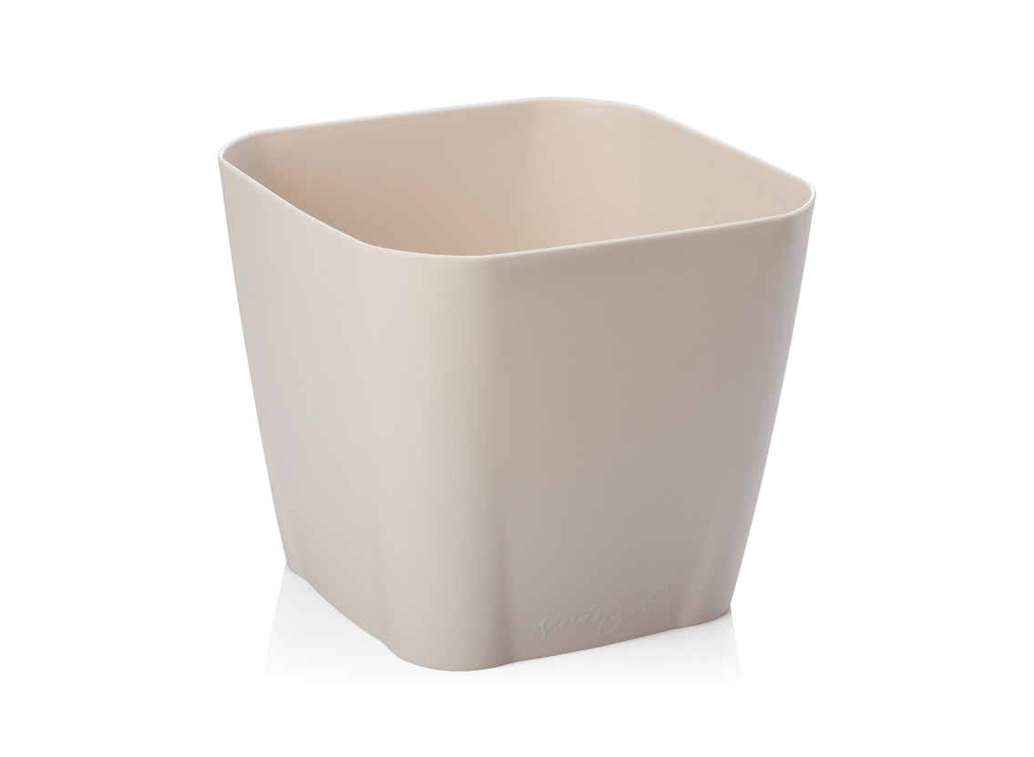 Safir Saksı Gövde 5 No Kirli Beyaz