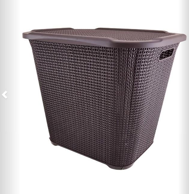 Sağlam Örgü Kirli Çamaşır Sepeti 214