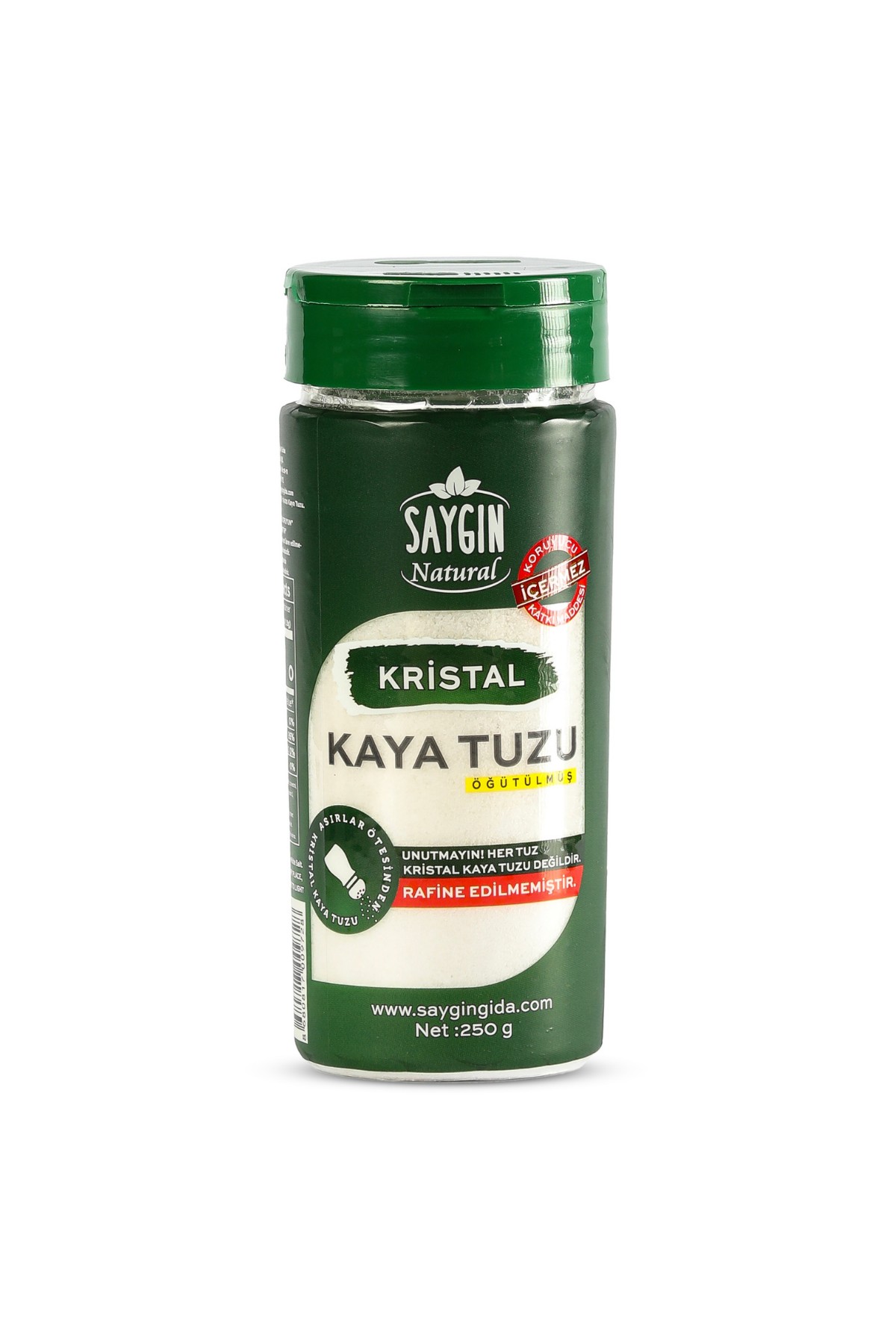 Saygın Tuzluklu Kaya Tuzu 250 G