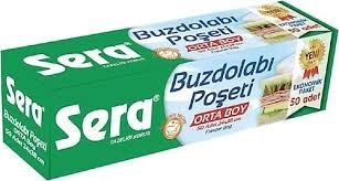 Sera Buzdolabı Poşeti Orta Boy 50'li