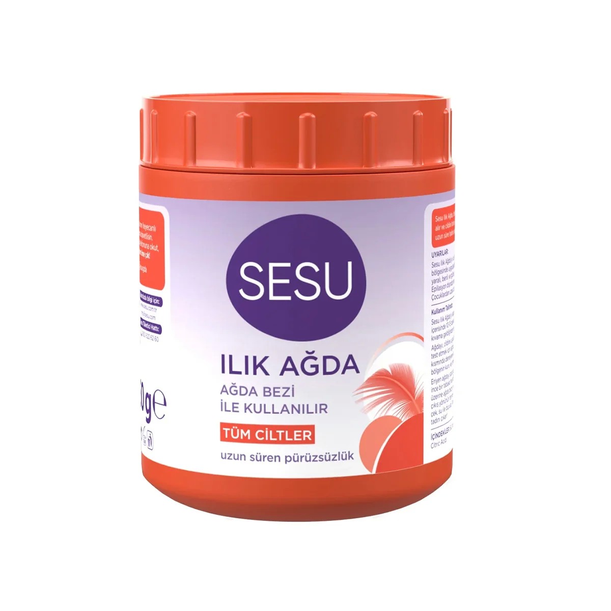 Sesu Turuncu Ilık Ağda 250 Gr