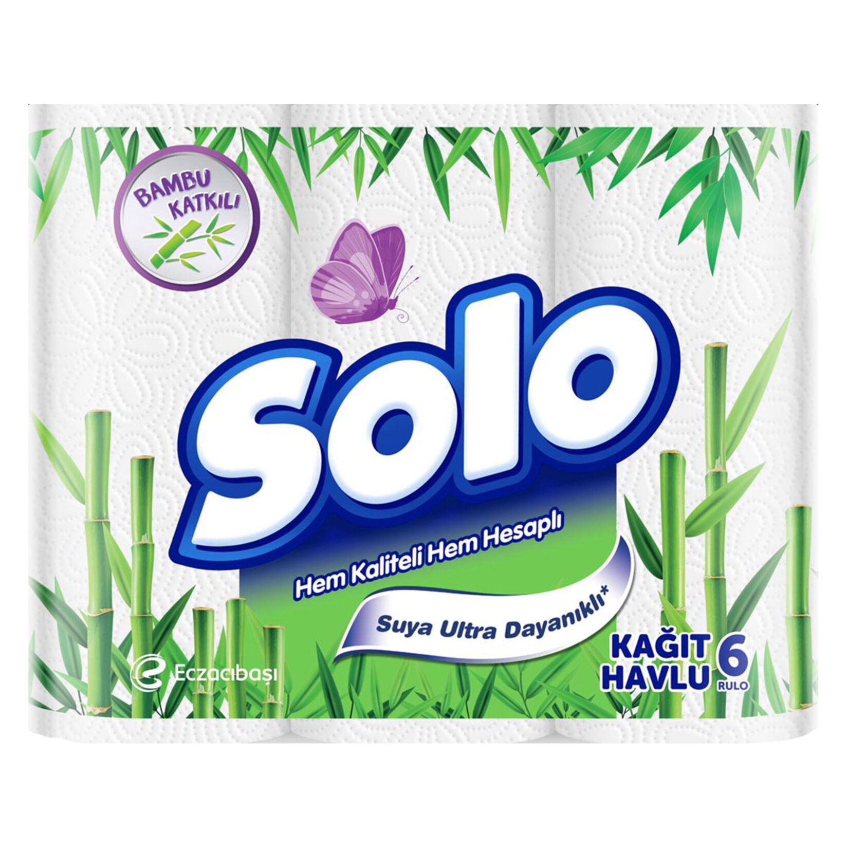 Solo Kağıt Havlu Bambu 6Lı