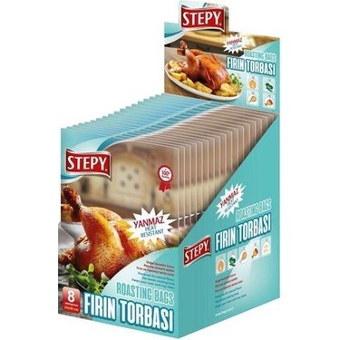 Stepy Yanmaz Fırın Torbası 8Li