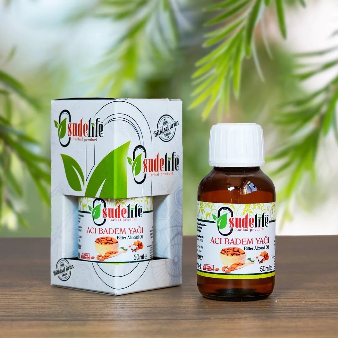 Sudelife Acı Badem Yağı 50 ml