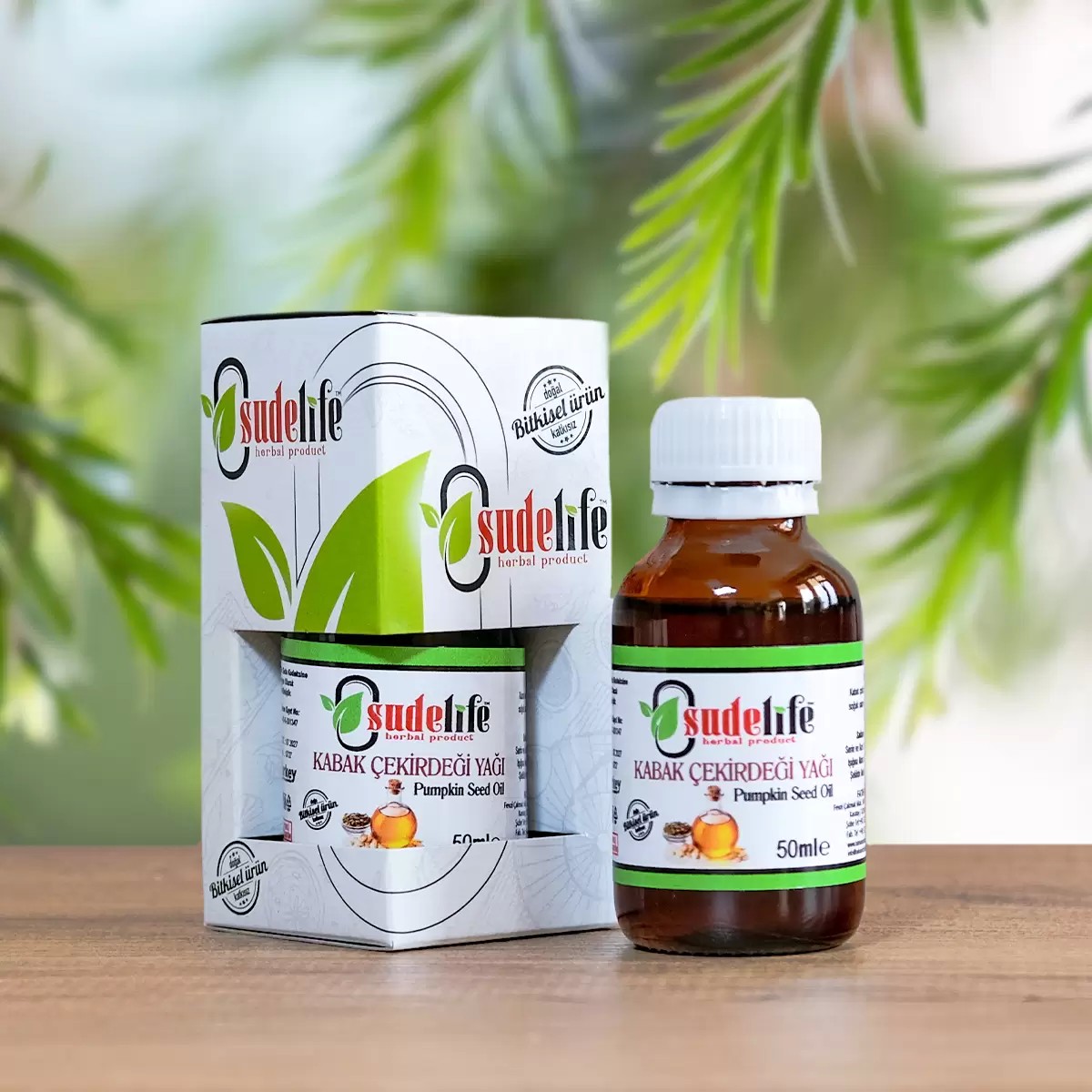 Sudelife Kabak Çekirdeği Yağı 50 ml