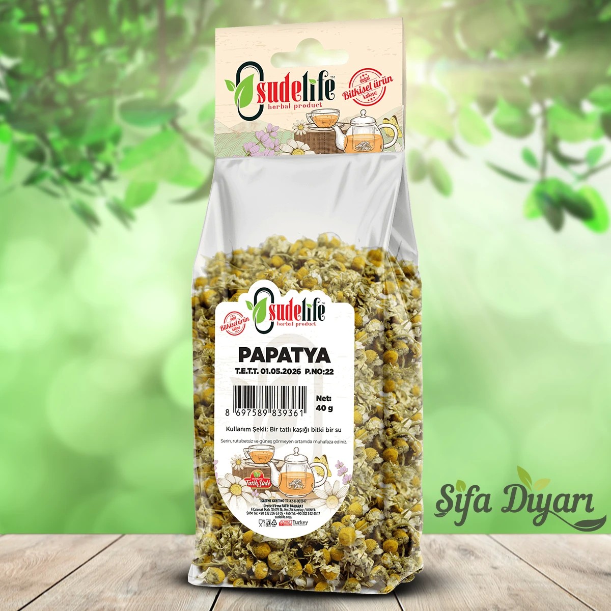 Sudelife Papatya 40 G
