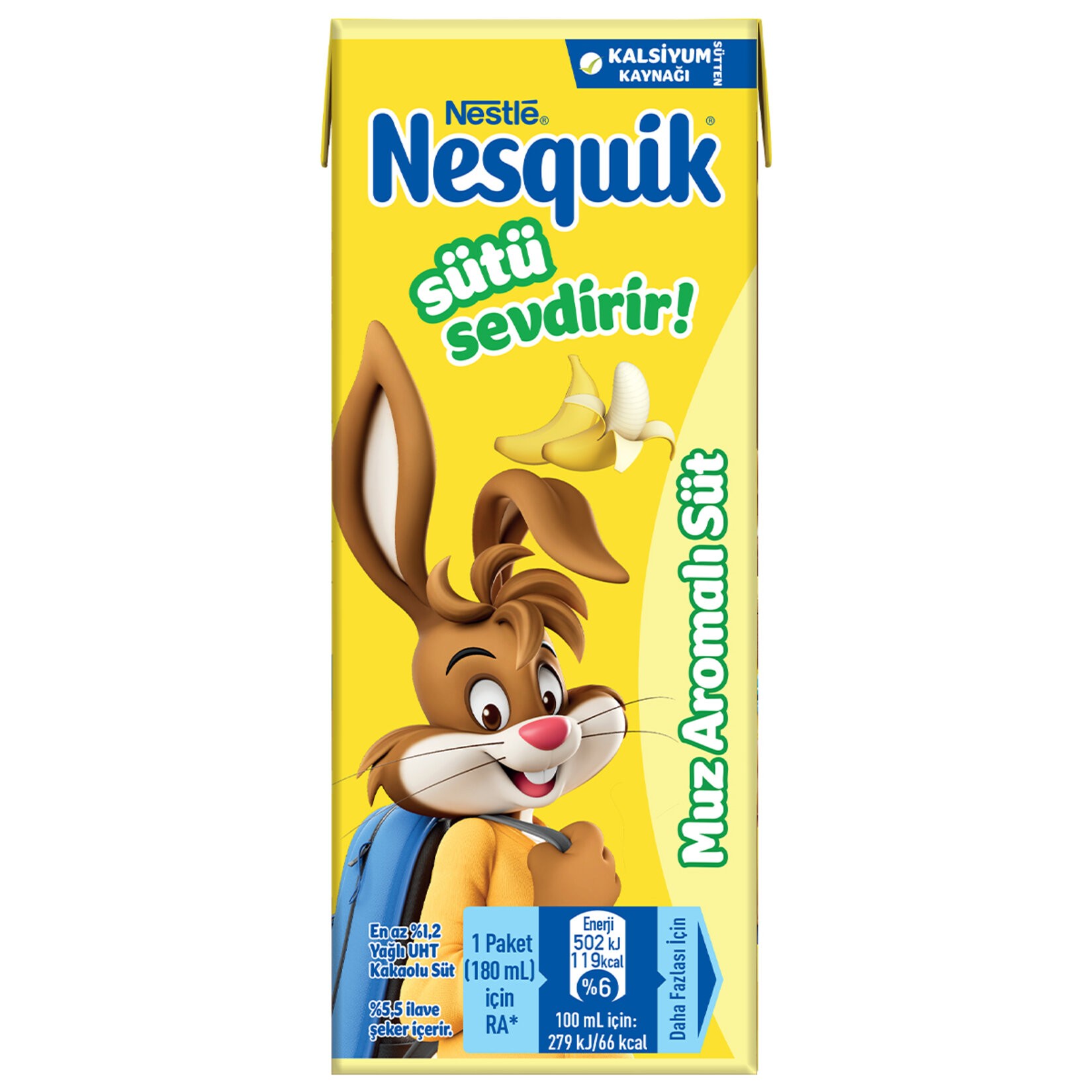 Nestle Nesquik Muzlu Süt 180 ml