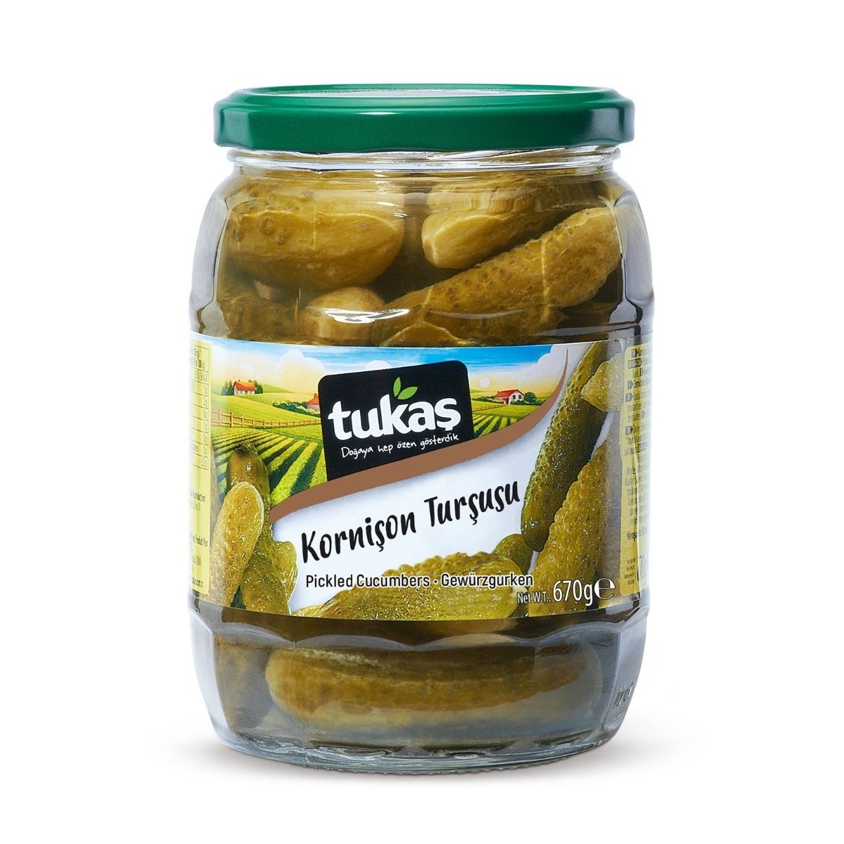 Tukaş Kornişon Turşusu 670 G