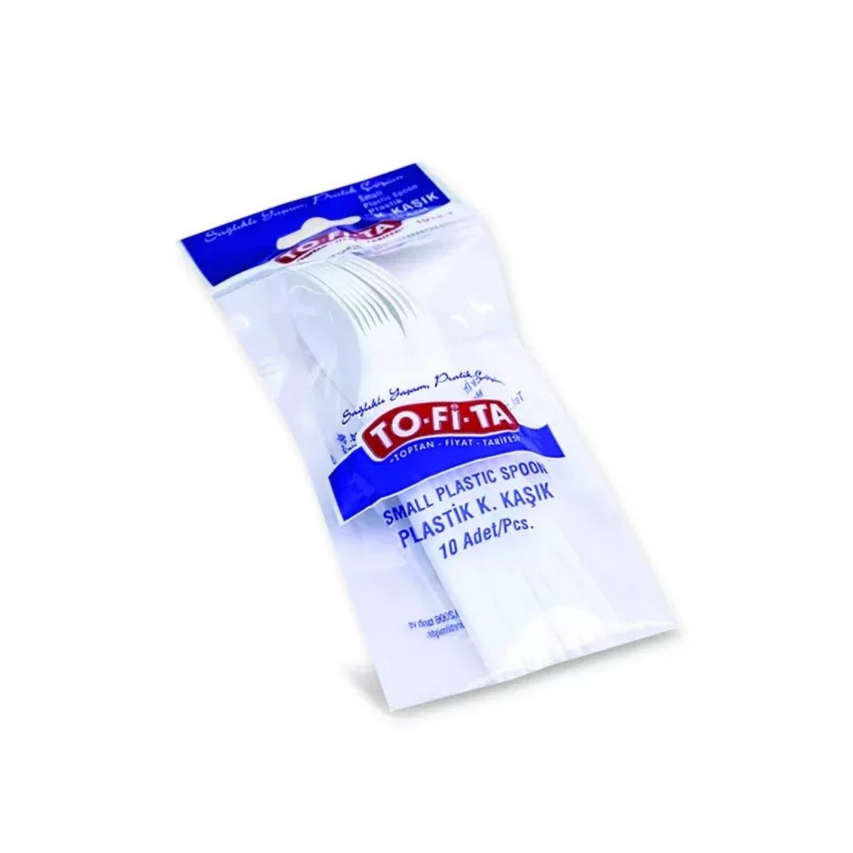 Tofita Plastik Küçük Kaşık 10Lu