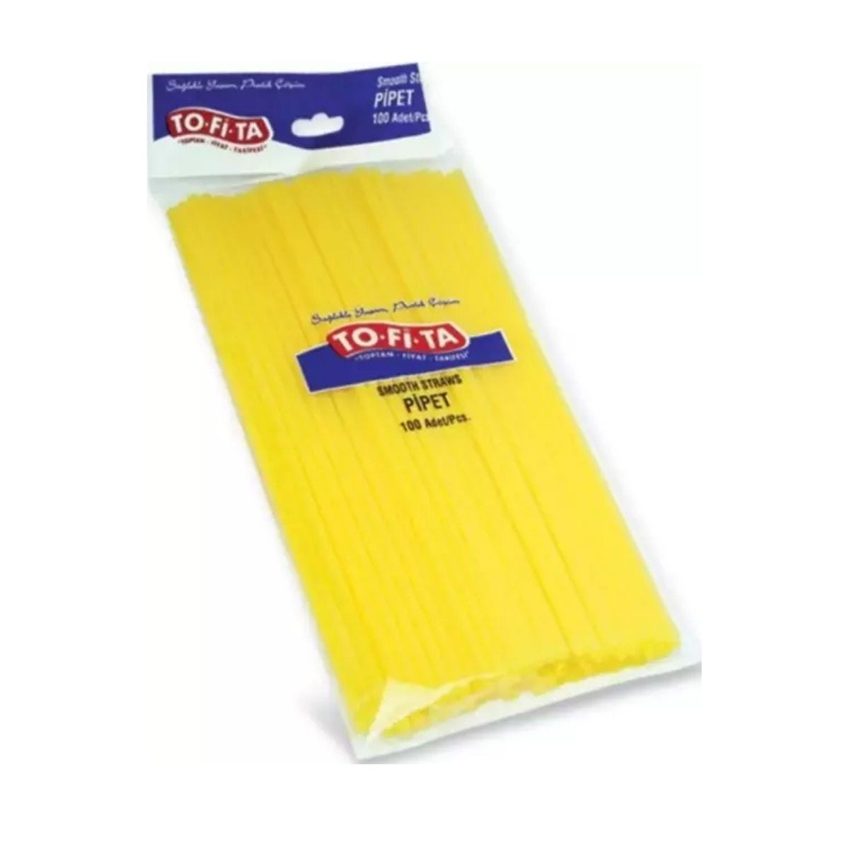 Tofita Düz Pipet 100Lü