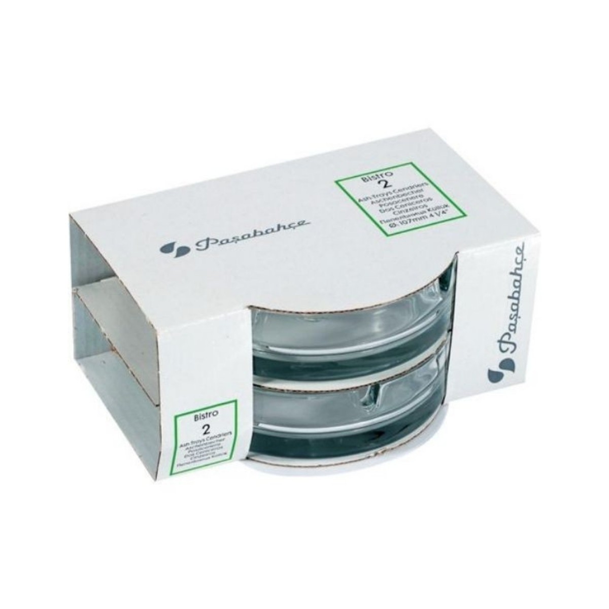 Paşabahçe Cam Küllük 2 li