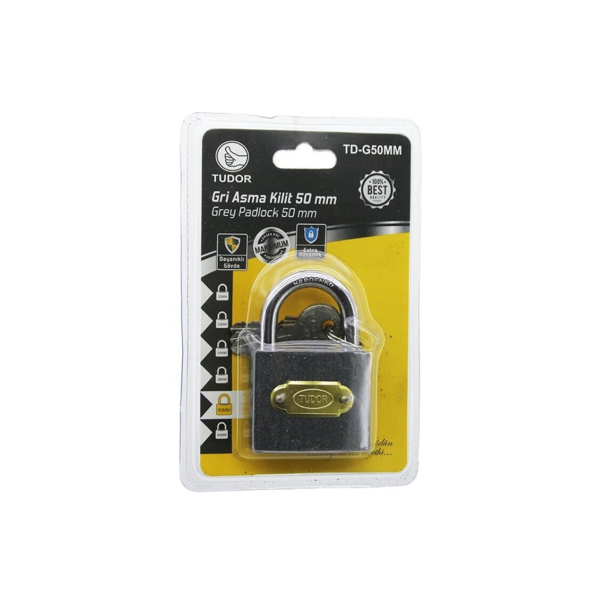 Tudor Asma Kilit 50 mm