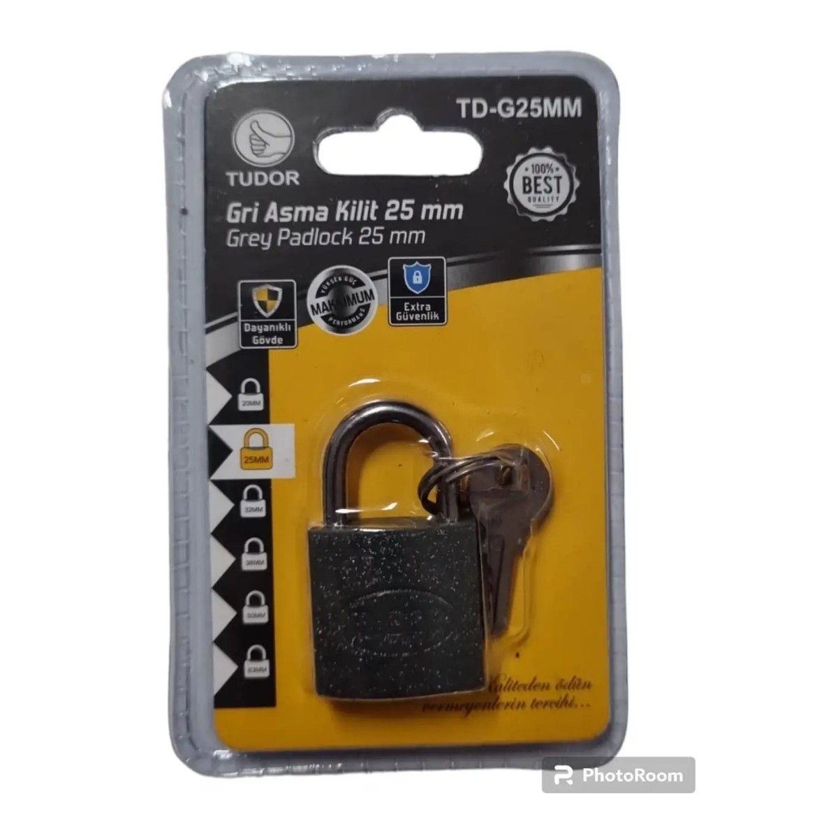 Tudor Asma Kilit 25 mm