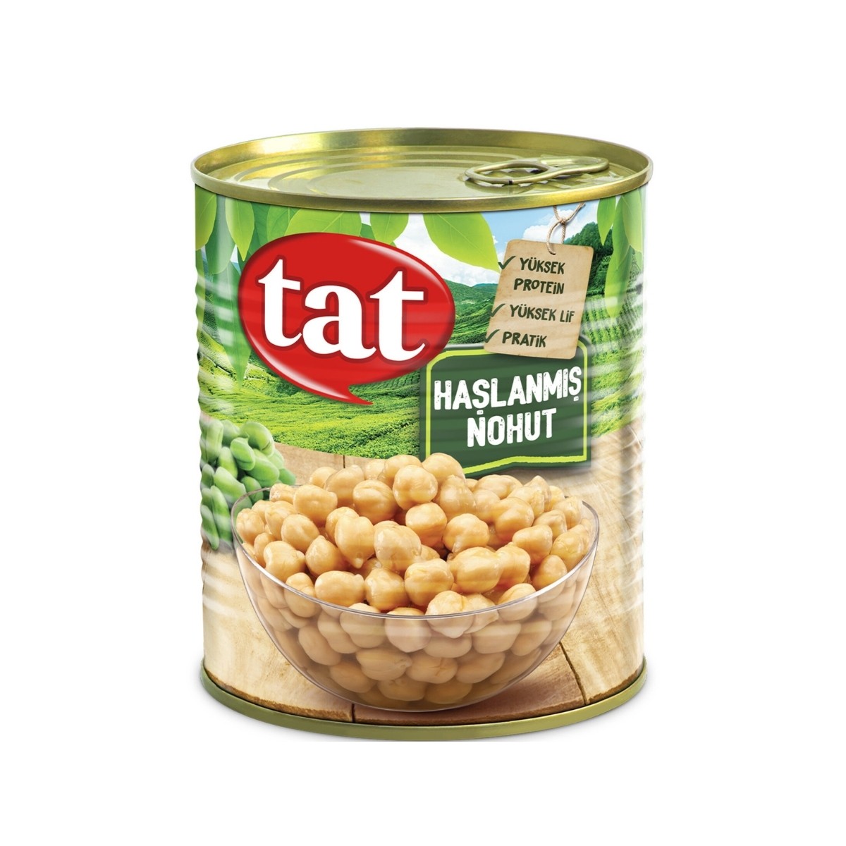 Tat Haşlanmış Nohut 800 G