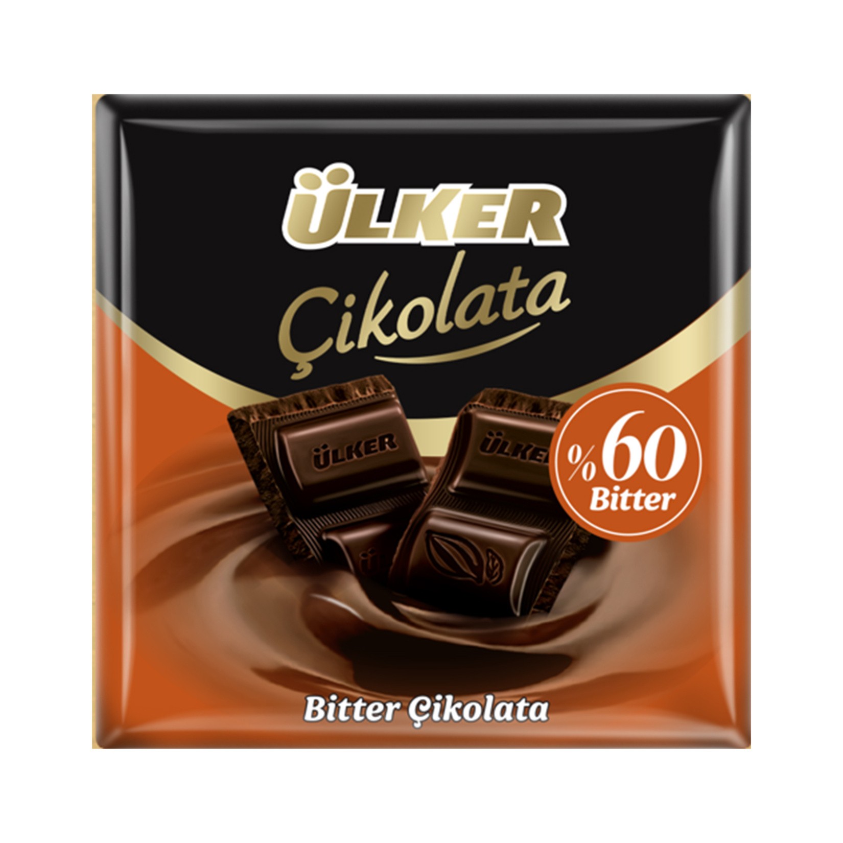 Ülker Çikolata 60 Bitter Kare 60 G