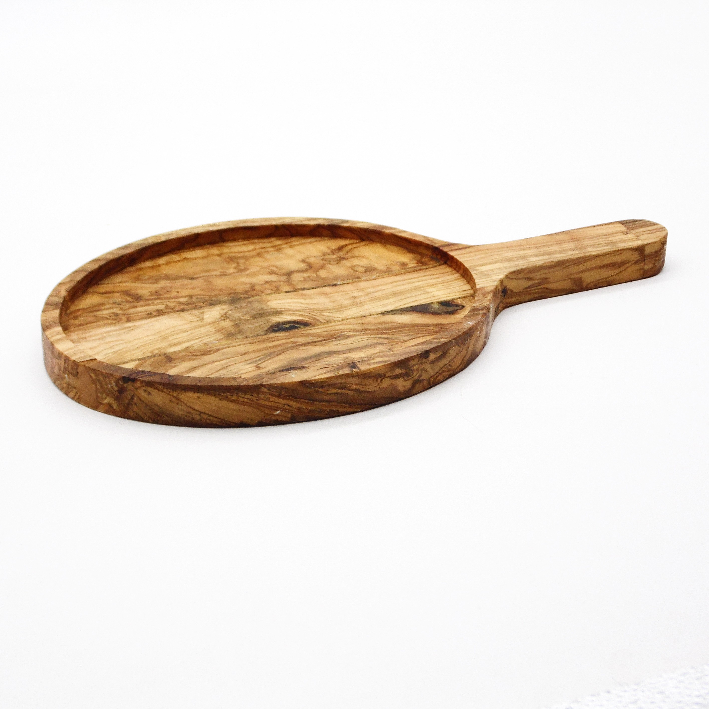 SAPLI OVAL KÜÇÜK SUNUM TABAĞI