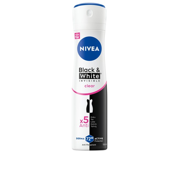 Nivea Deo Kadın Invisible Clear 150 ML
