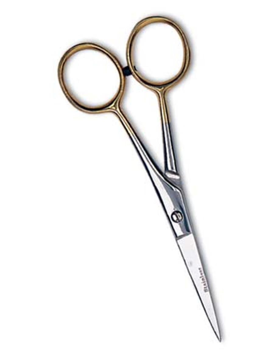 Nascita Bıyık Makası 001 Paslanmaz Çelik Malzeme Keskin Bıyık Makası