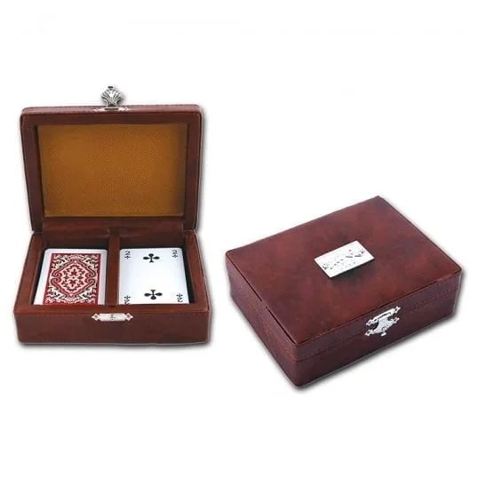 Star Elit Plastik Oyun Kağıdı Deri Çantalı