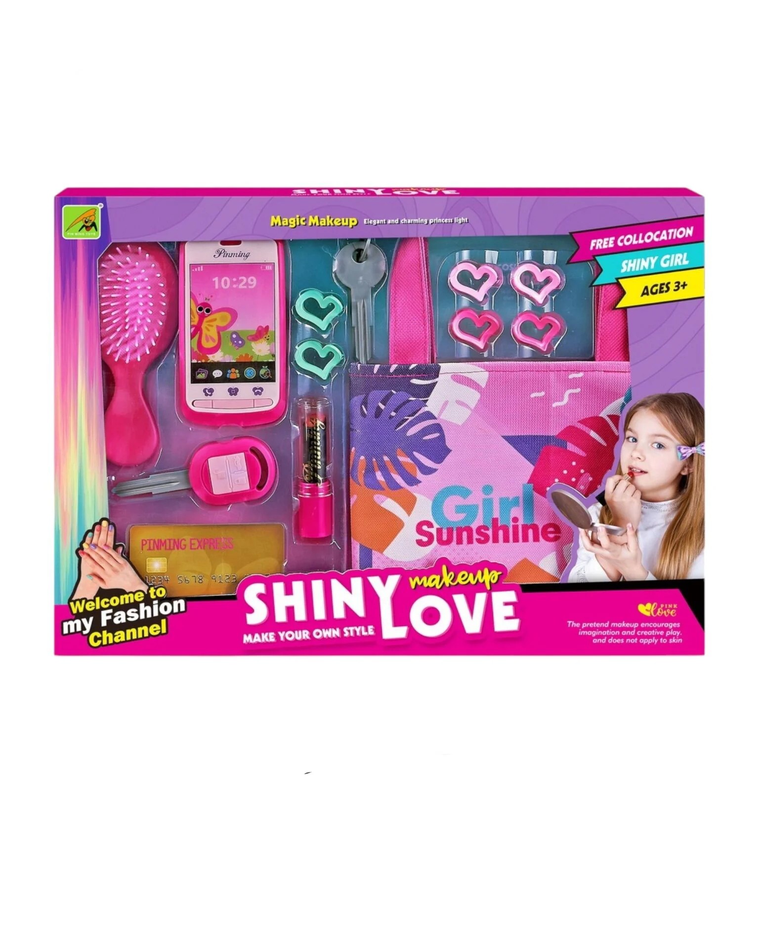 Kızılkaya Oyuncak Makyaj Set Çantalı Kutulu 4509-6