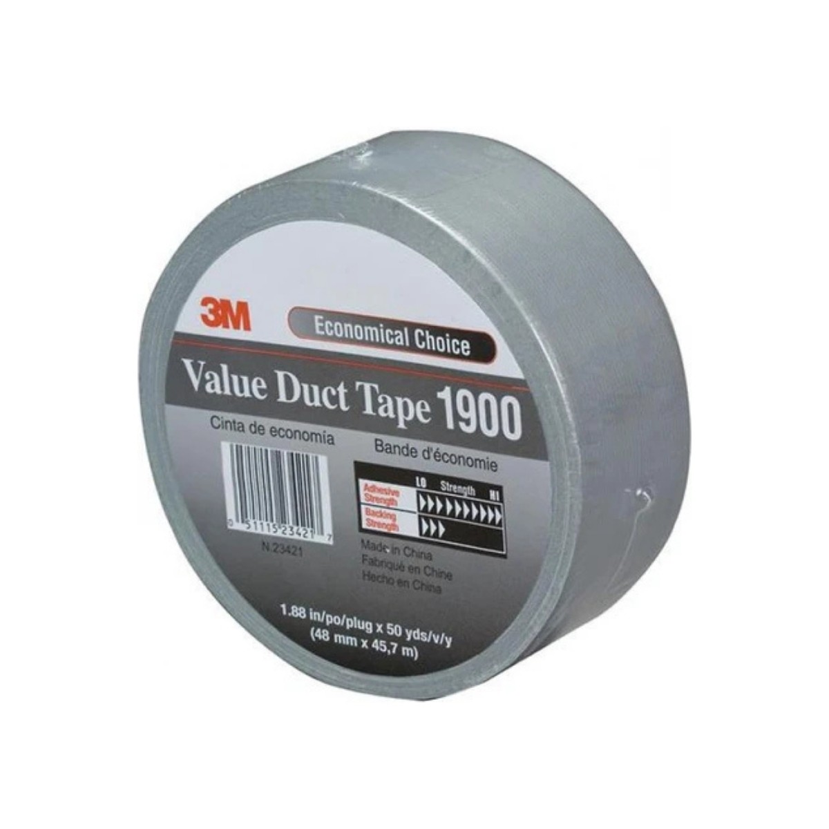3M 1900 DUCK TAPE GRİ 50MM %20