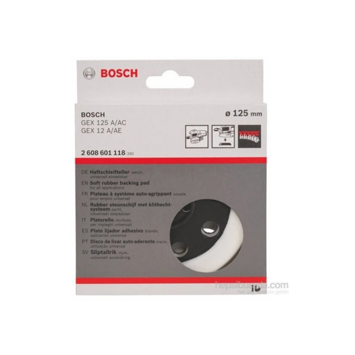 BOSCH EXT.TABAN GEX 125 AC