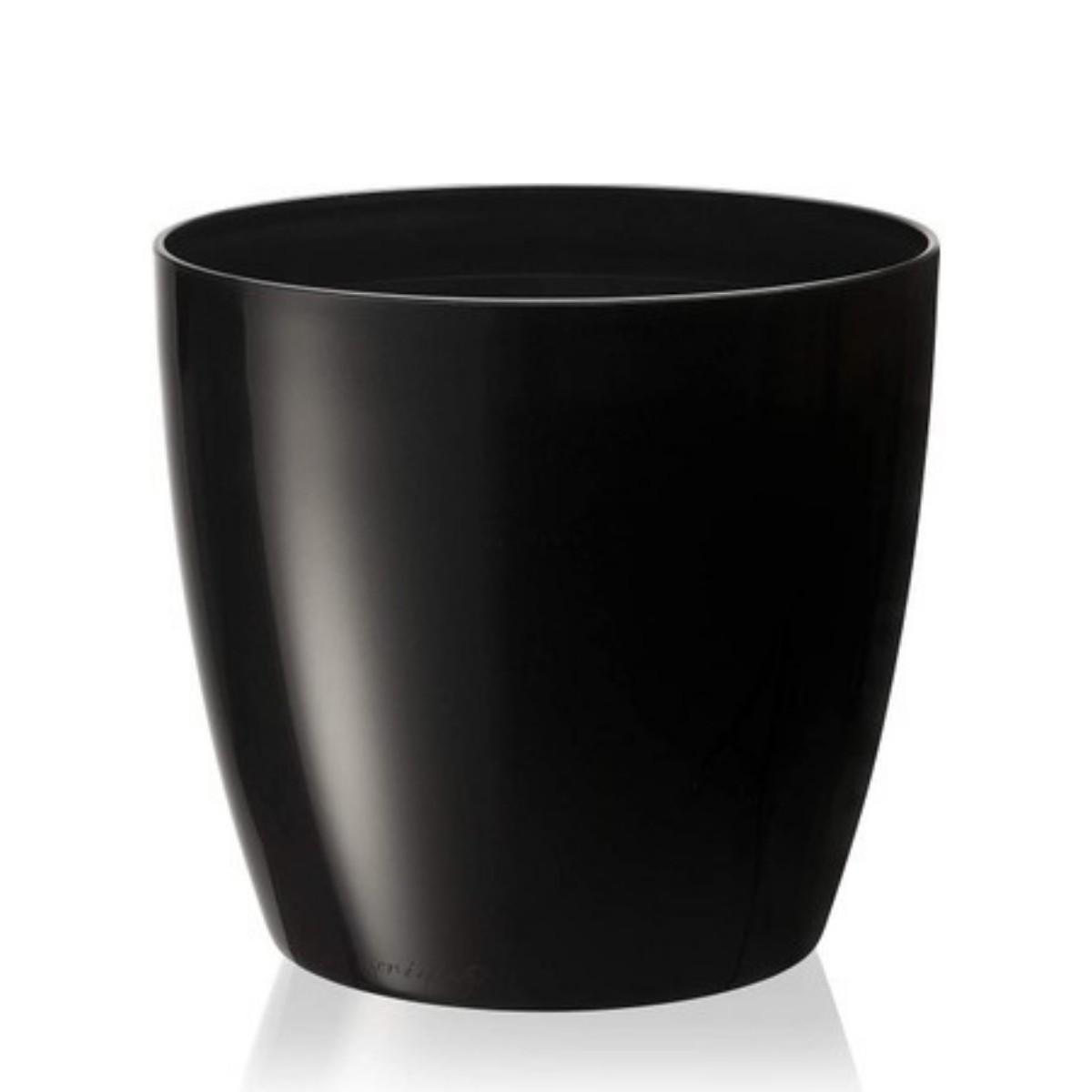 Serinova Yakut Saksı Drenajlı Takım 6 No Siyah