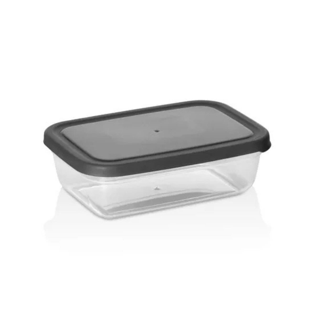 Asude ASD035 Maya Dikdörtgen Saklama Kabı Antrasit 1500ml