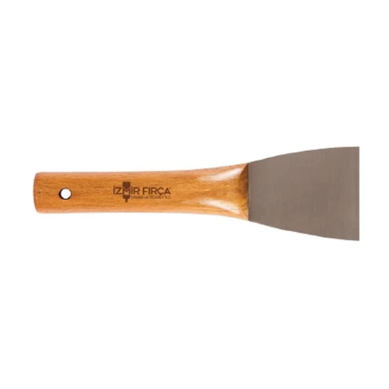 İzmir Fırça Ağaç Saplı Spatula No: 6
