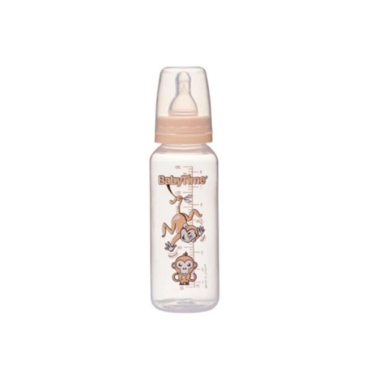 BabyTime PP Klasik Biberon 250 ml 1 Numara 0-6 Ay BT065 Krem
