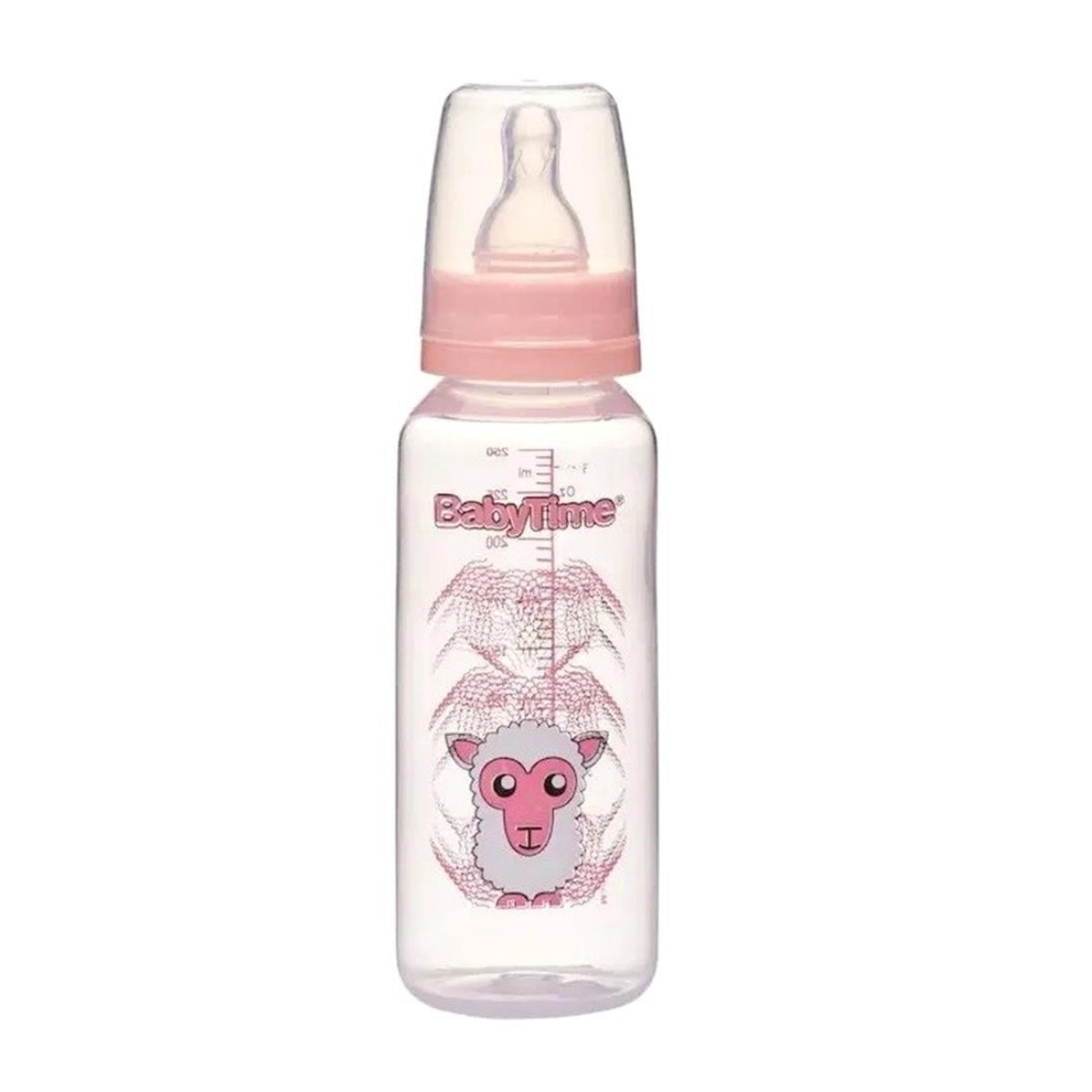 BabyTime PP Klasik Biberon 250 ml 1 Numara 0-6 Ay BT065 Pudra