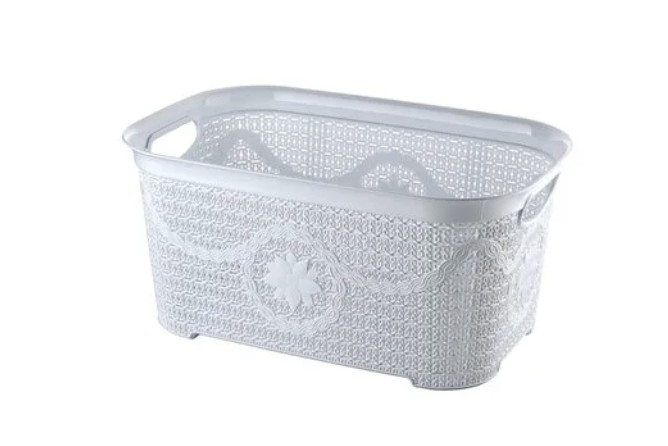 Asude ASD161 3 No Örgü Çok Amaçlı Sepet Koyu Kahve 20 LT