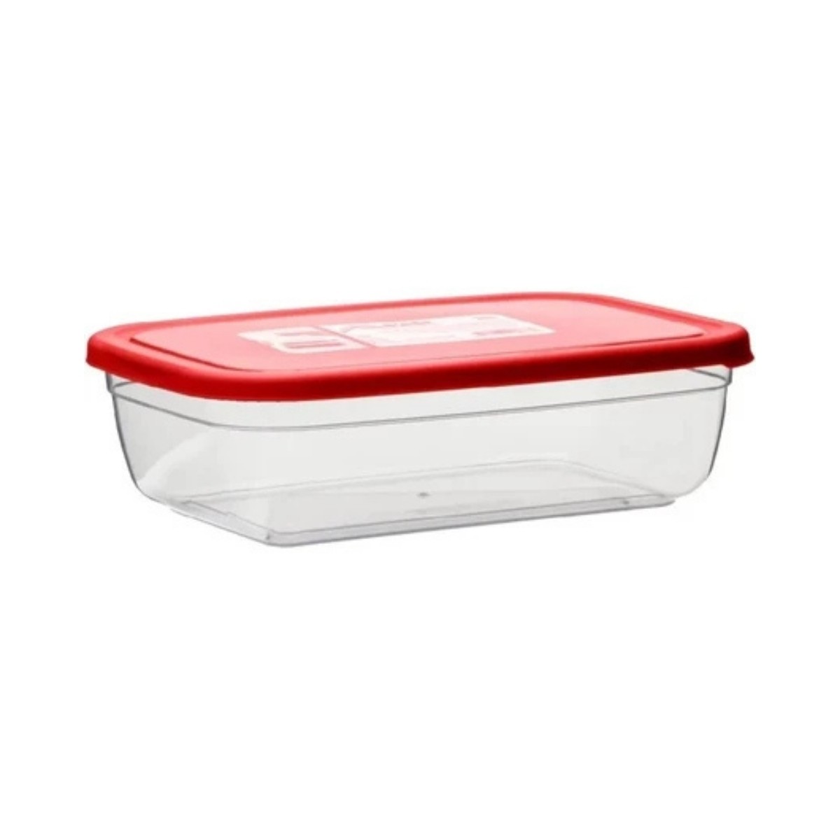 ASD036 Maya Dikdörtgen Saklama Kabı Pembe 2400ML