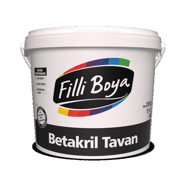 Fİllİ Boya Betakrİl Tavan 17,5 Kg