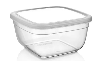 ASD122 Maya Kare Saklama Kabı Şeffaf 2400ML