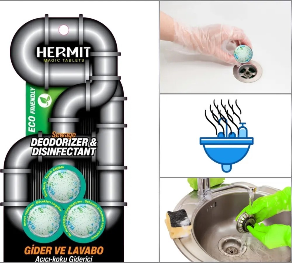 Lavabo Koku Giderici Tablet