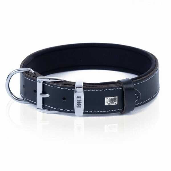 Doggie Köpek Tasması-Kemeri (SBT3510L Black) 3,5×52-60 Cm Siyah