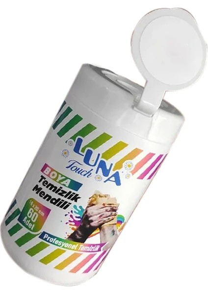 Luna Boya Temizlik Mendili 60lı Paket