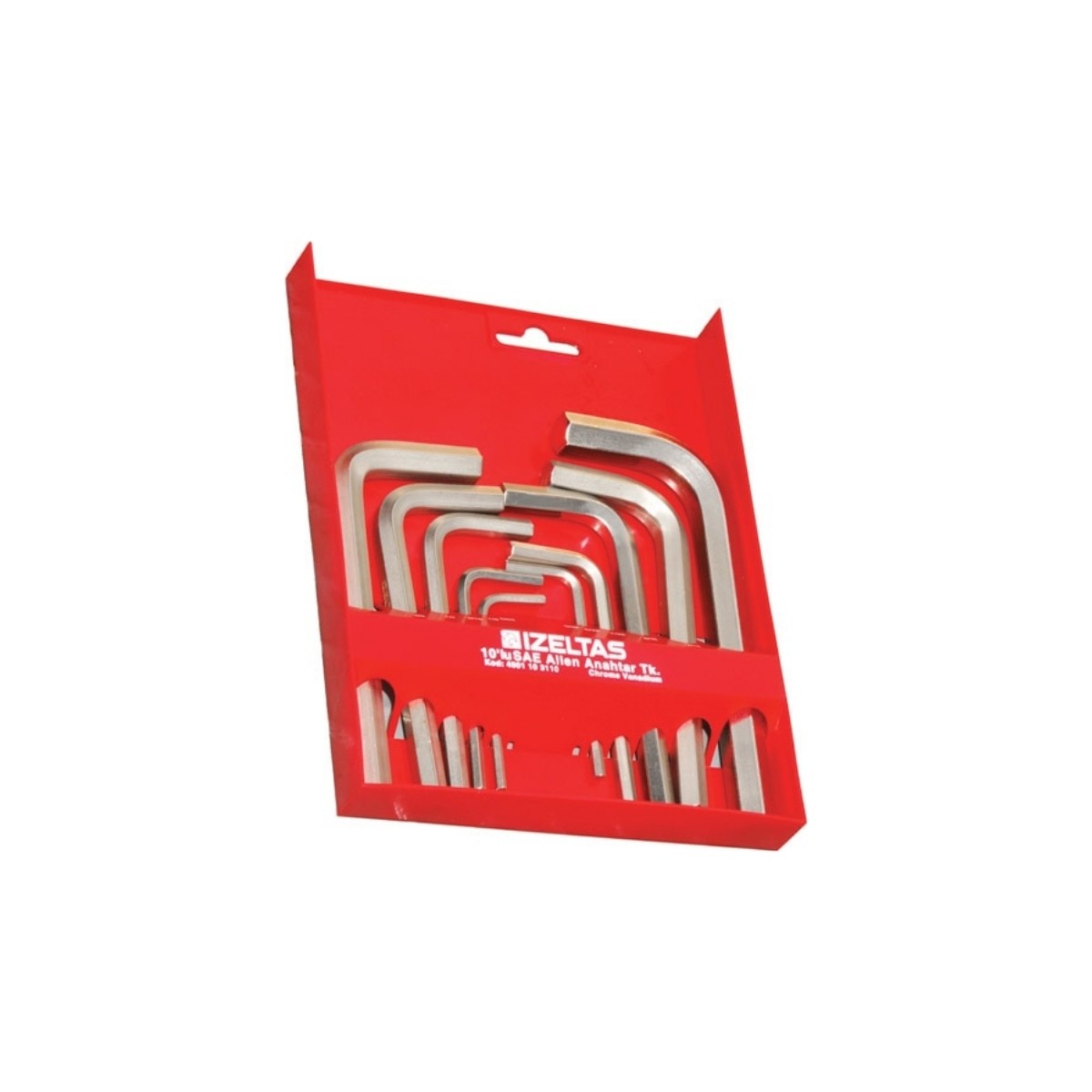 İzeltaş Allen Anahtar Takımı (sae) 12parça