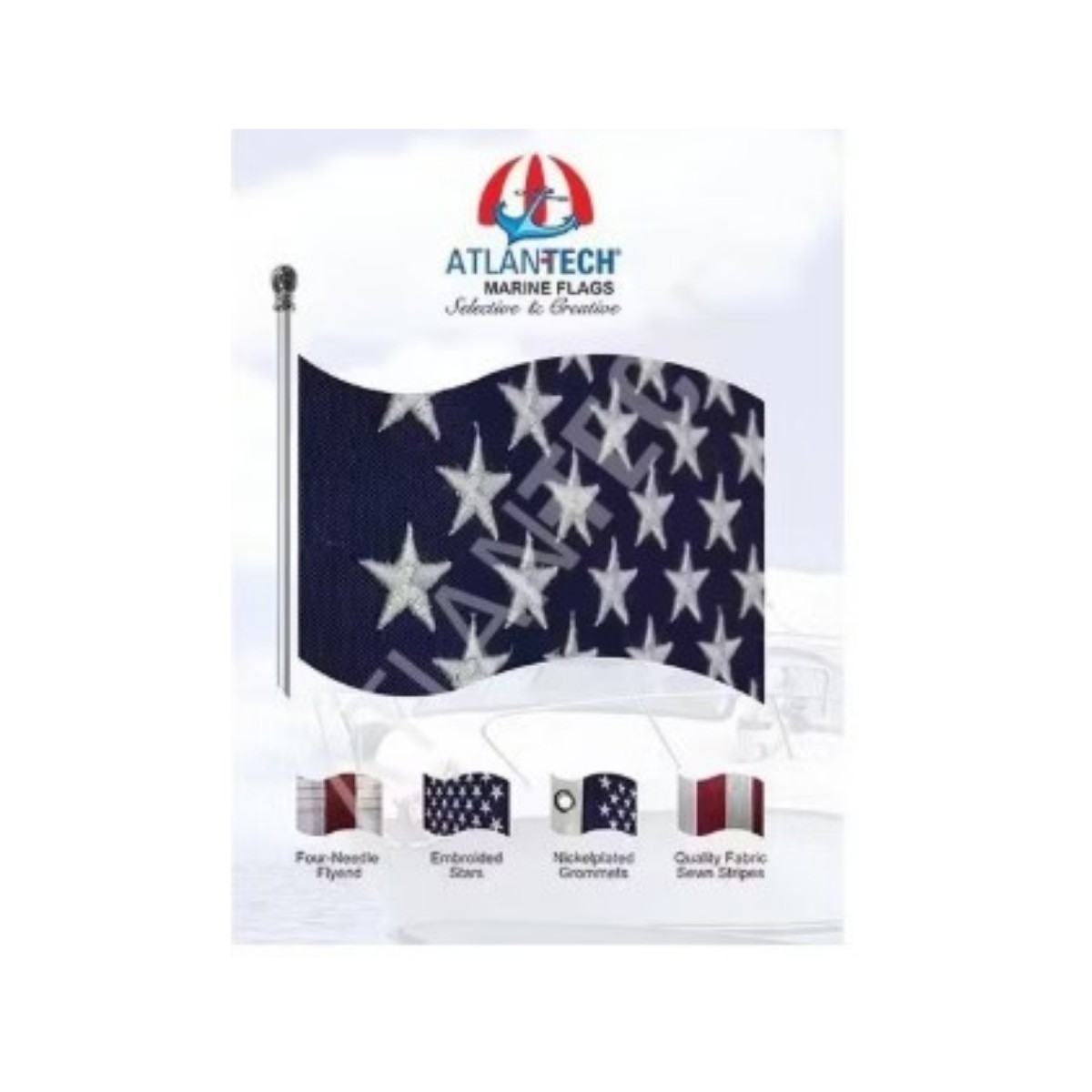 Atlantech Amerikan Bayrağı