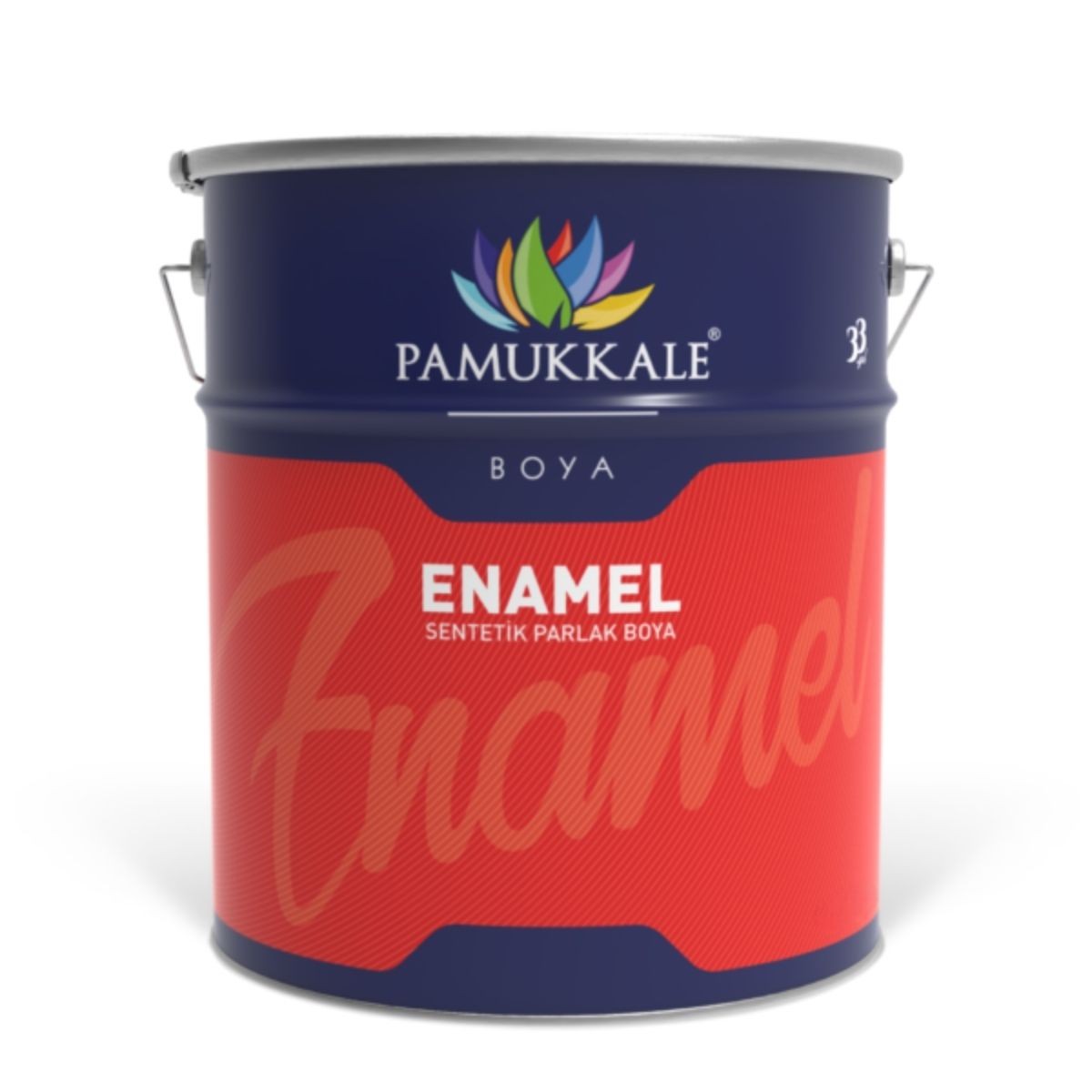 Pamukkale Enamel Koyu Kahve 8017 2,5 Kg