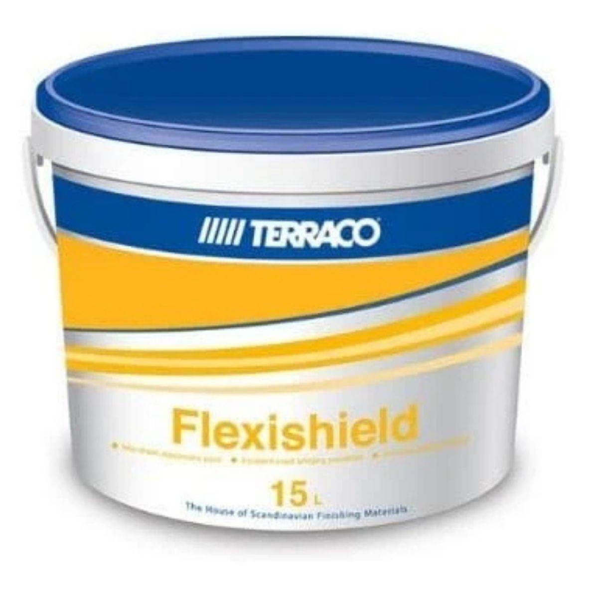 Terraco Flexishield Elastomerik Dış Cephe Çatlak Köprüleme  Boya Beyaz 15 Lt
