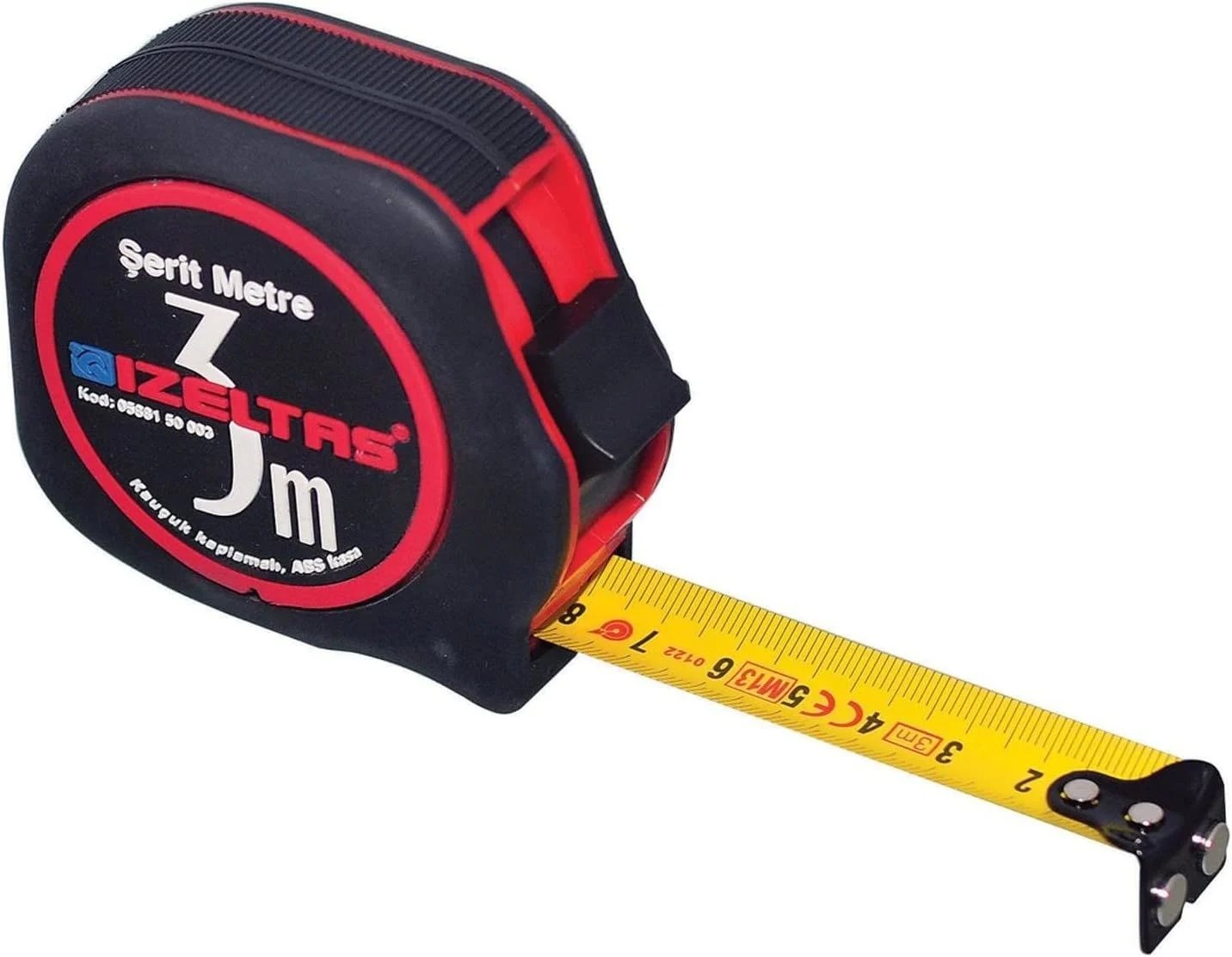 İzeltaş Plastik Şerit Metre 3 Mt