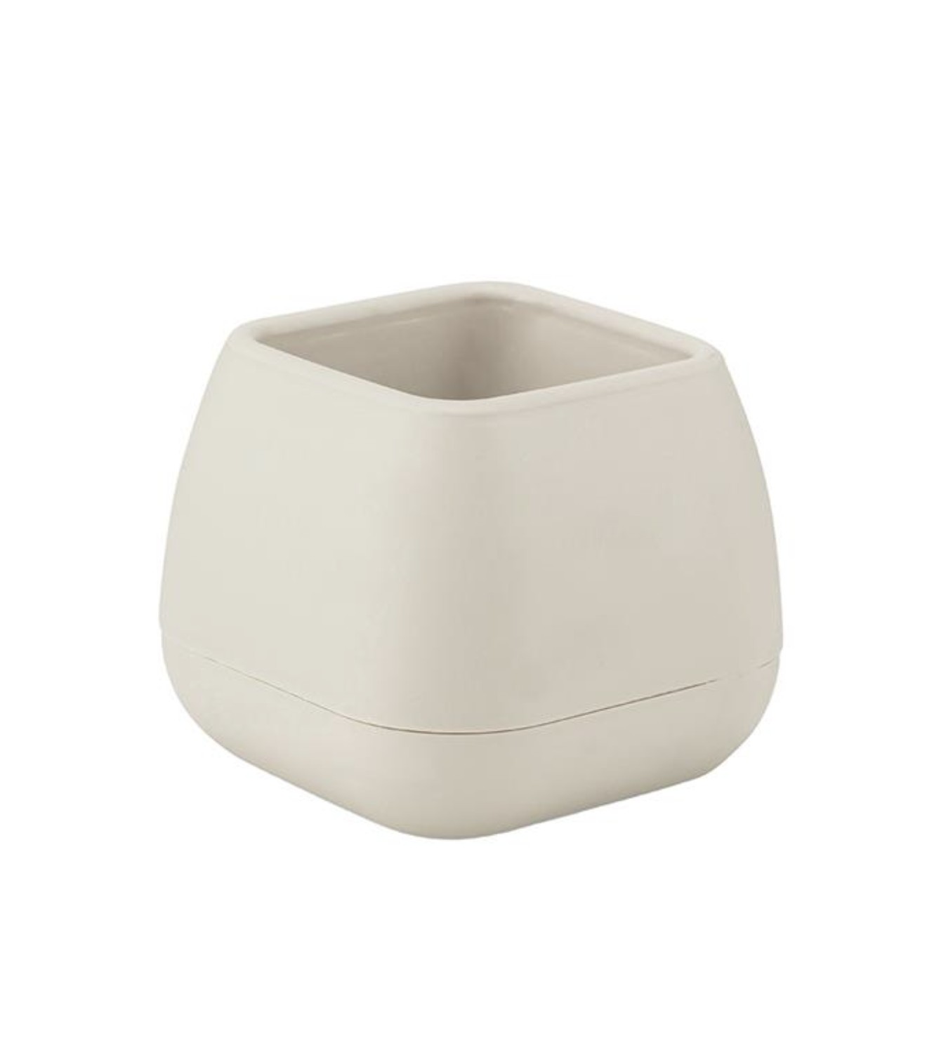 Serinova Elvan Kaktüs Saksı No 1 Kirli Beyaz