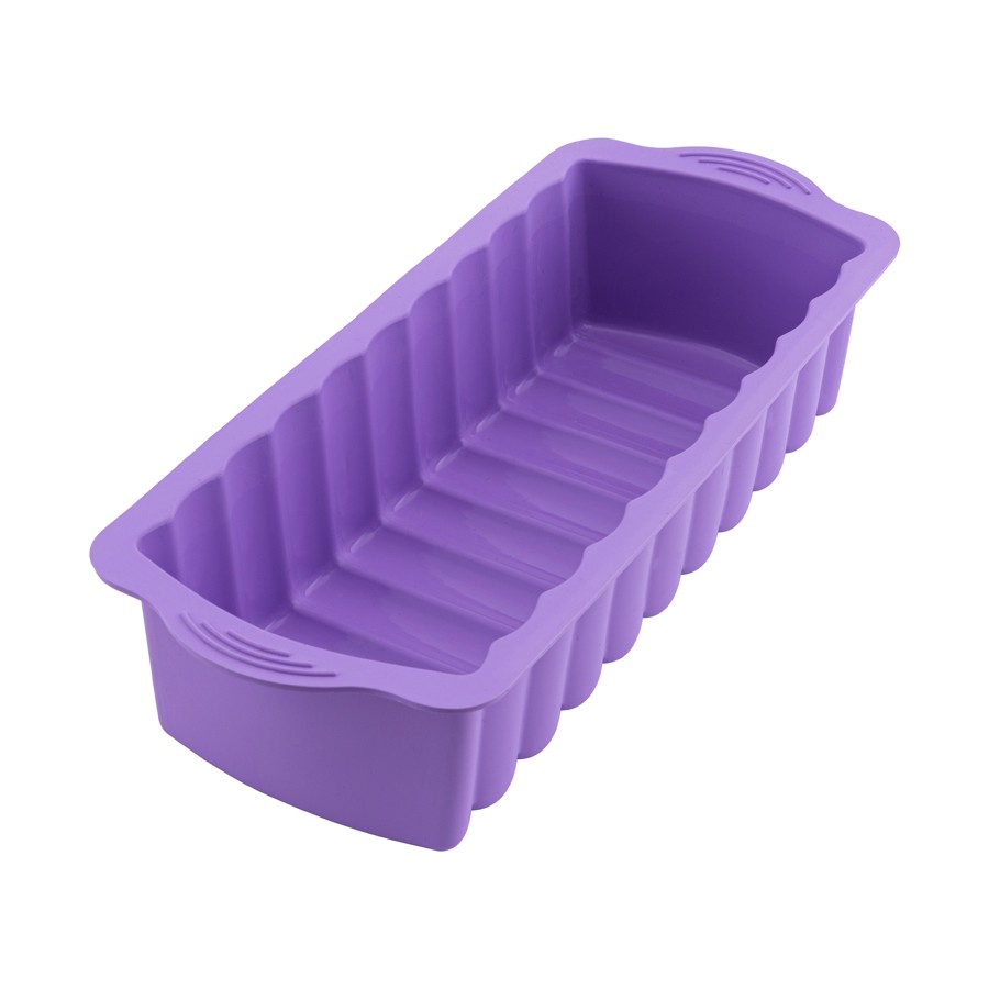 Silicolife Baton Kek Kalıbı Kırmızı - Mor - Kahverengi